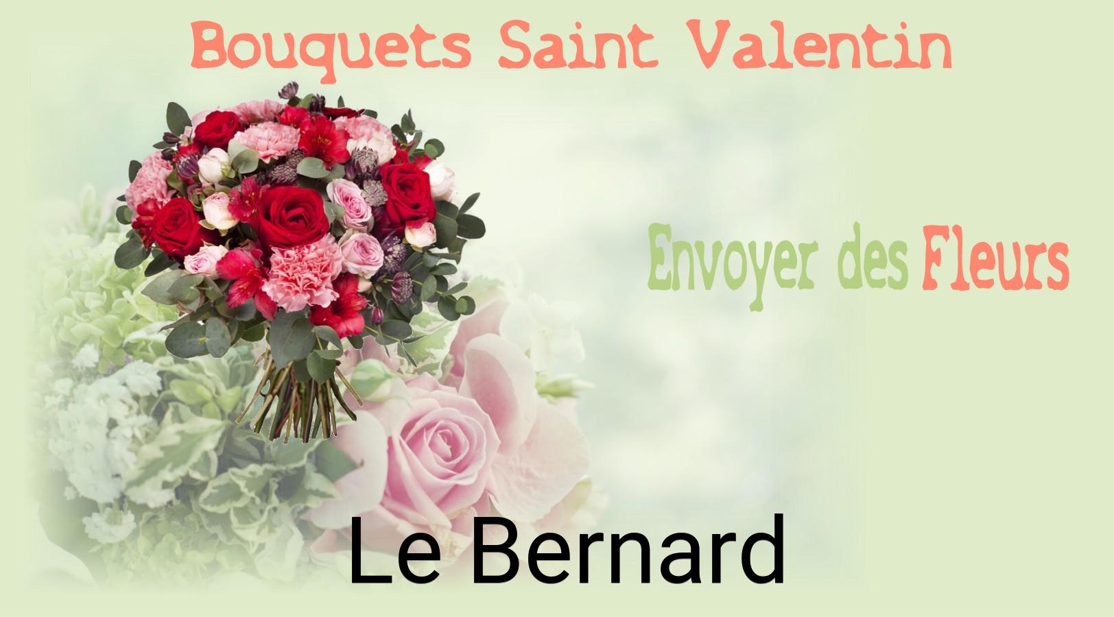 Roses de Saint-Valentin livrées à Le Bernard